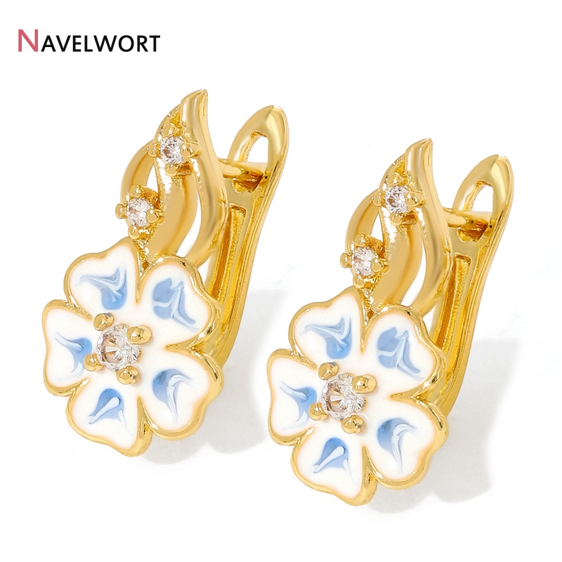 18K Gold Plated Brass With Zir - Jewelry Making Metals 评论和价格