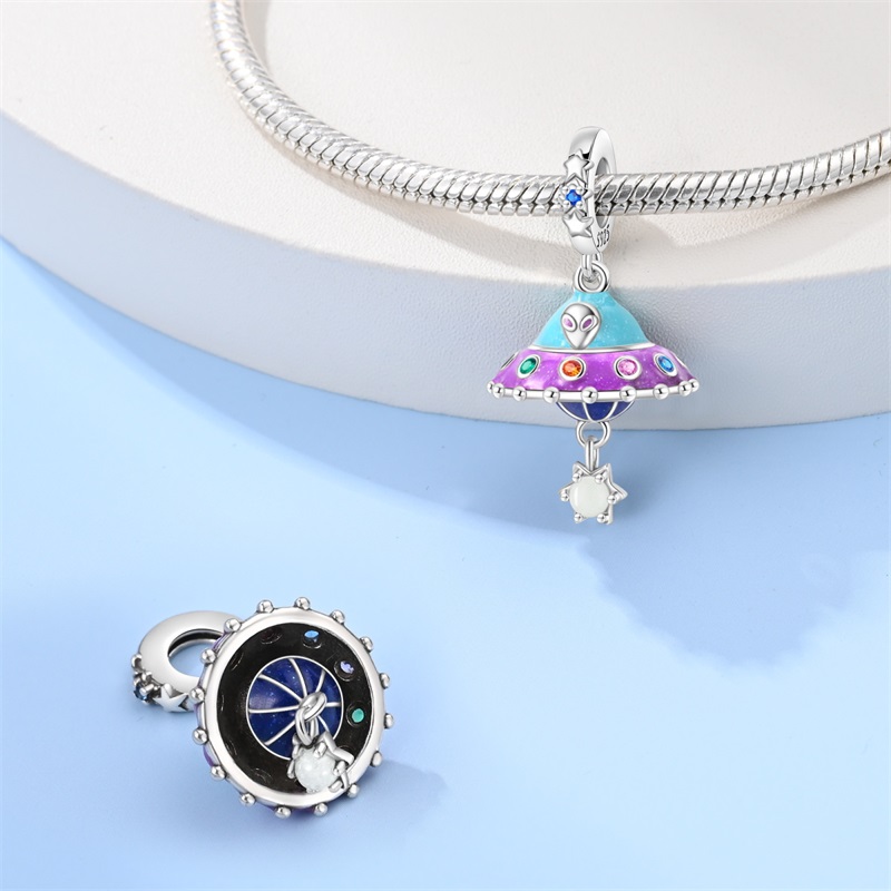 925 Sterling Silver Alien Glow - Jewelry Making Jewelry 评论和价格