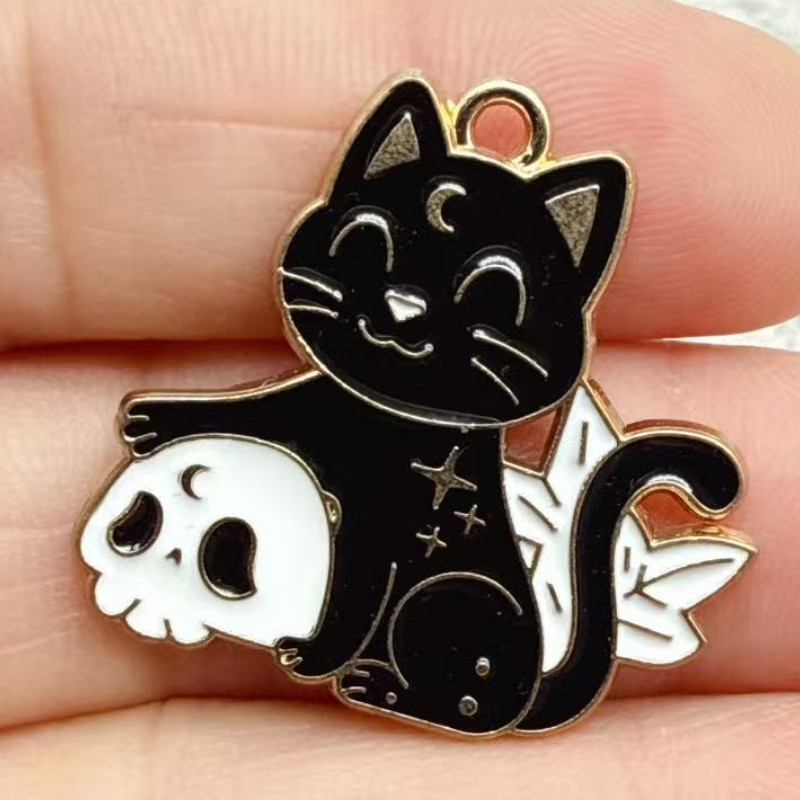 10pcs Original Alloy Enamel Bl - Jewelry Making Jewelry 评论和价格