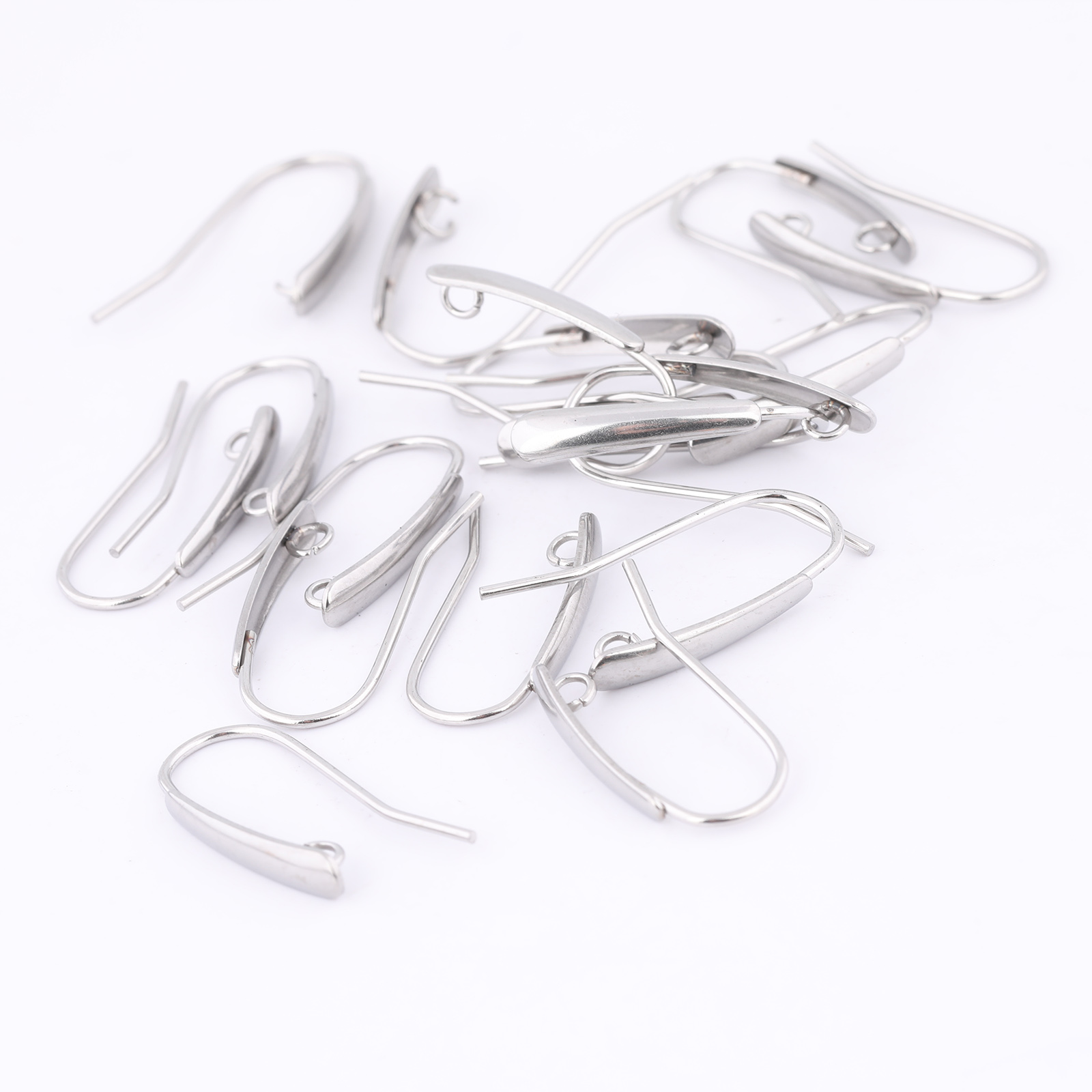 40pcs Stainless Steel Earring  - Jewelry Making Thread 评论和价格