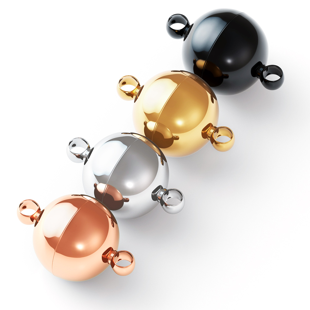 2pcs Stainless Steel Magnetic  - Jewelry Making Materials 评论和价格