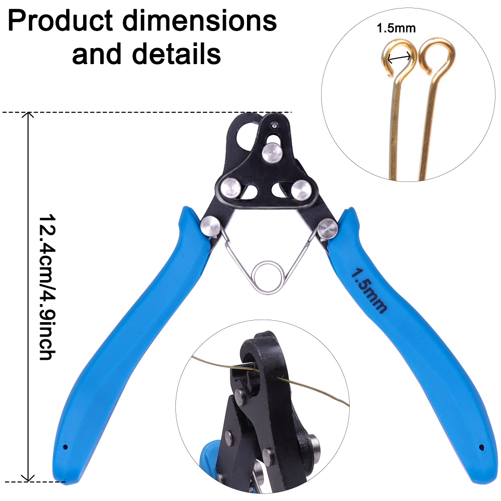 DIY Making Earrings Bracelets  - Jewelry Making Loop Pliers 评论和价格