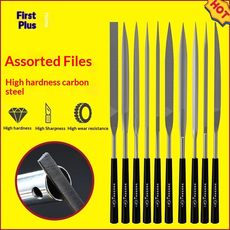 10Pcs Metal Needle File Kit No - Jewelry Making Metals 评论和价格