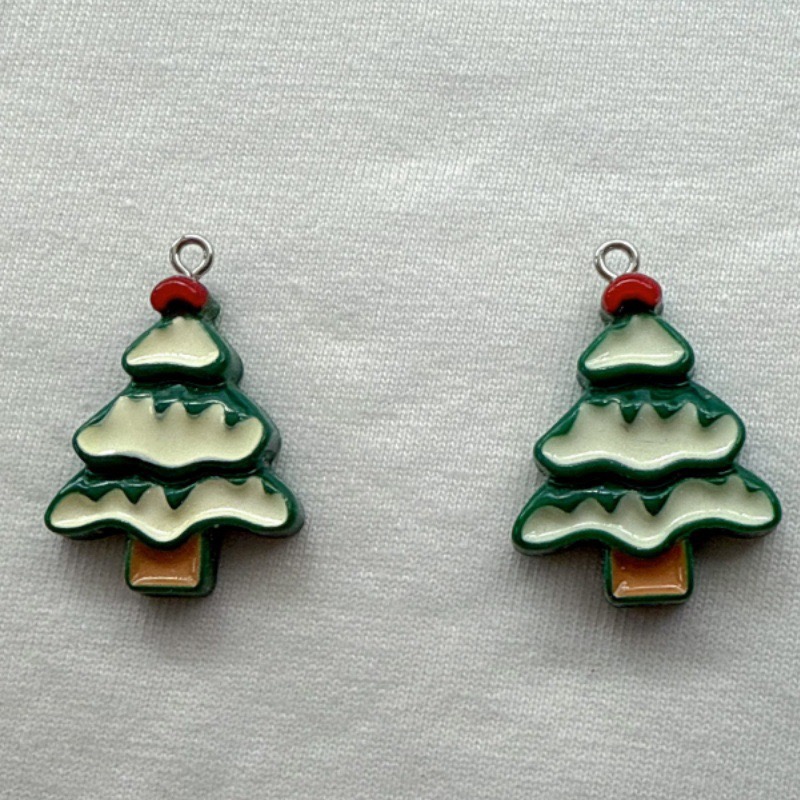 10pcs Christmas Cartoon Series - Jewelry Making Jewelry 评论和价格