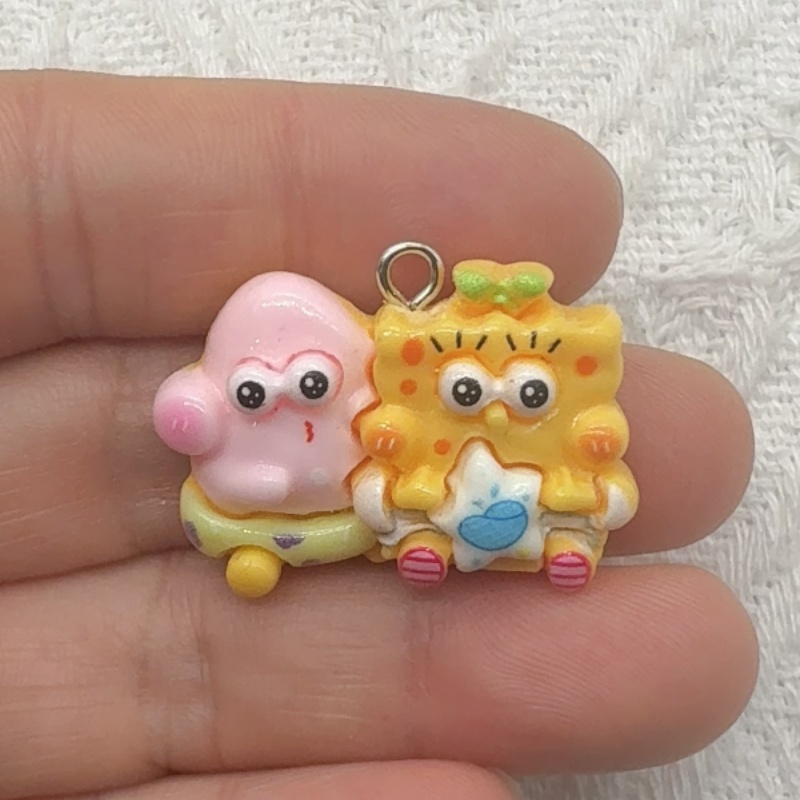 10pcs cartoon resin pendant, D - Jewelry Making Jewelry 评论和价格