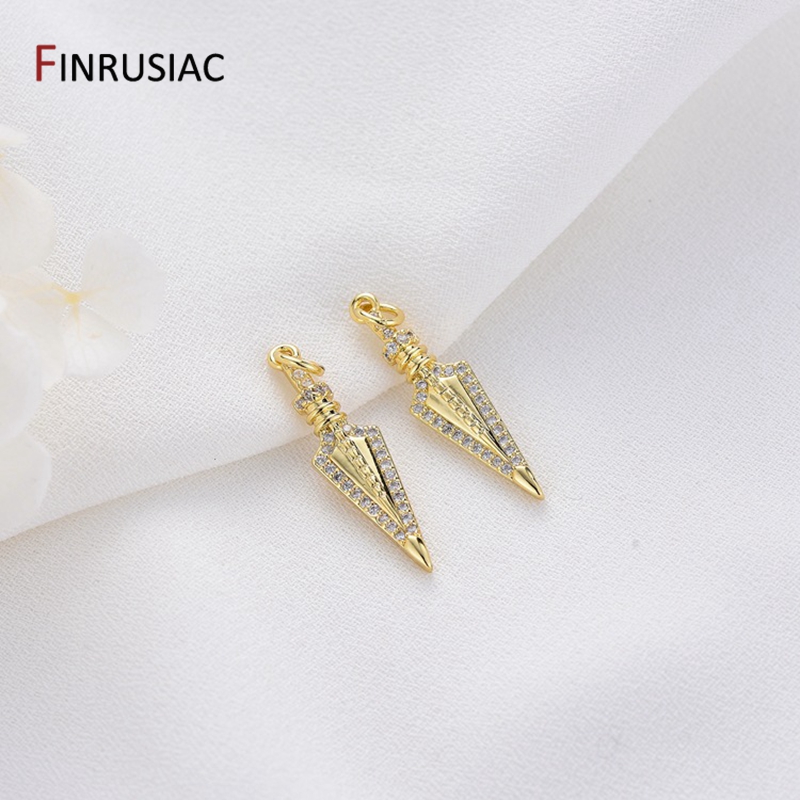 14K Gold Plated Brass Cross/Lo - Jewelry Making London 评论和价格