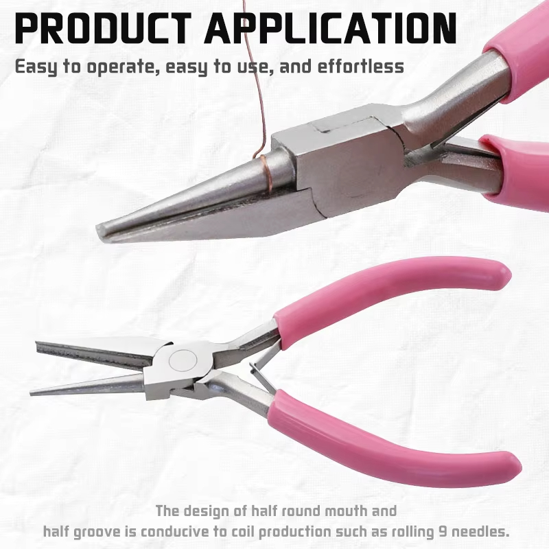 Mini 5-Inch Round Concave Plie - Jewelry Making Loop Pliers 评论和价格