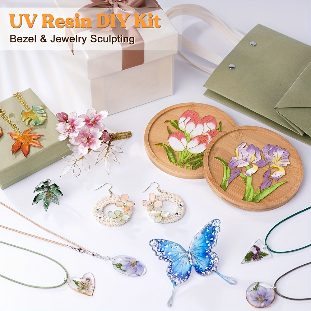40/100/200g UV Dip Resin Glue  - Jewelry Making At Home 评论和价格