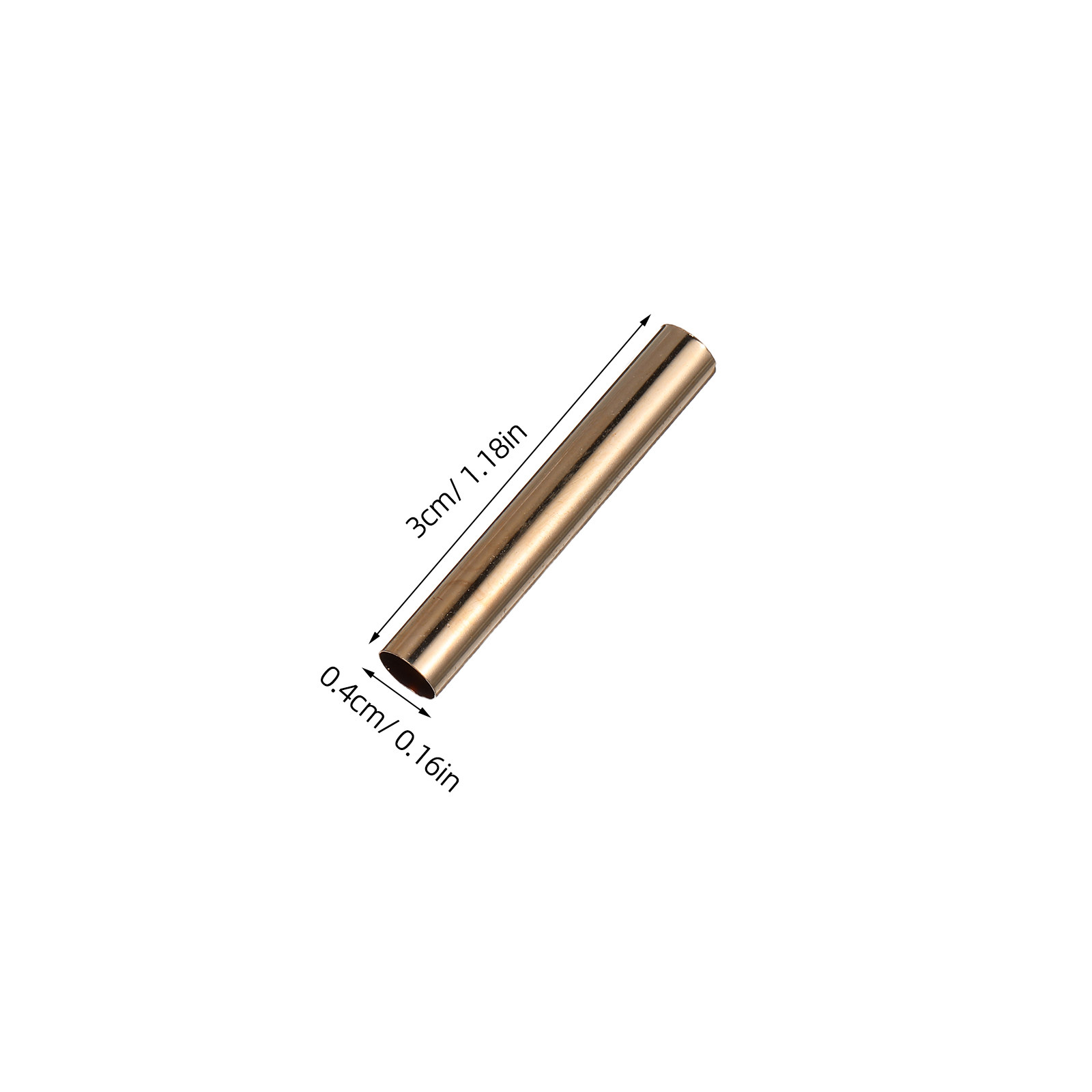 200Pcs Copper Tube Spacer Bead - Jewelry Making Youtube 评论和价格