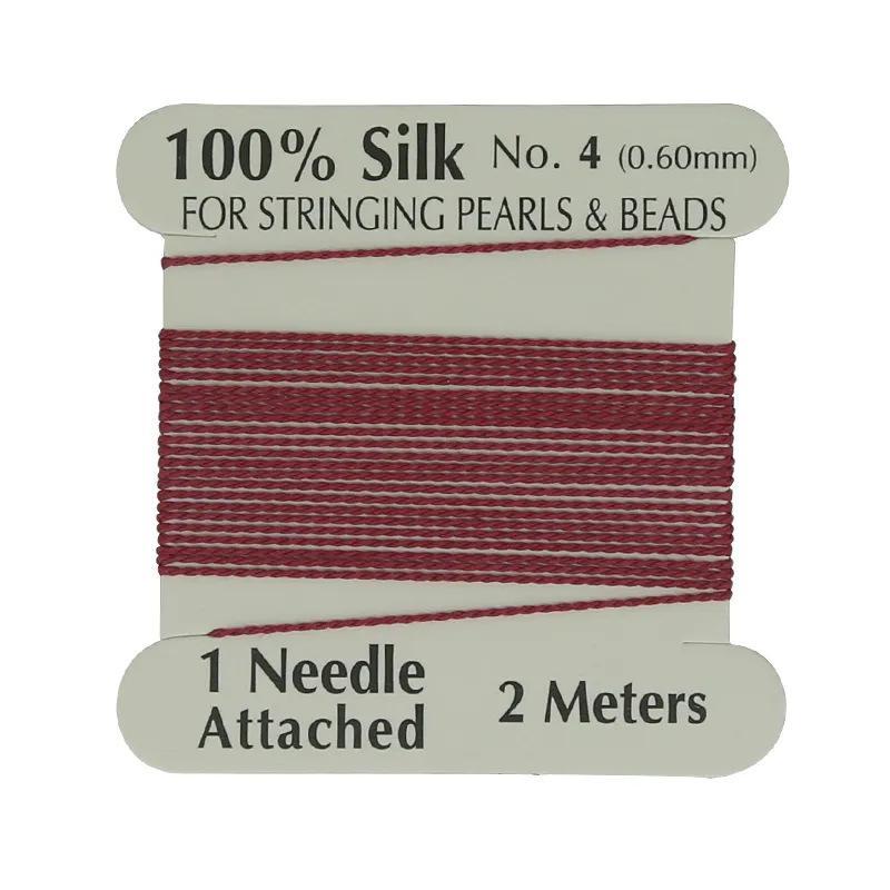 Smooth Silk Jewelry Making Cor - Knotting Cord Silk 评论和价格