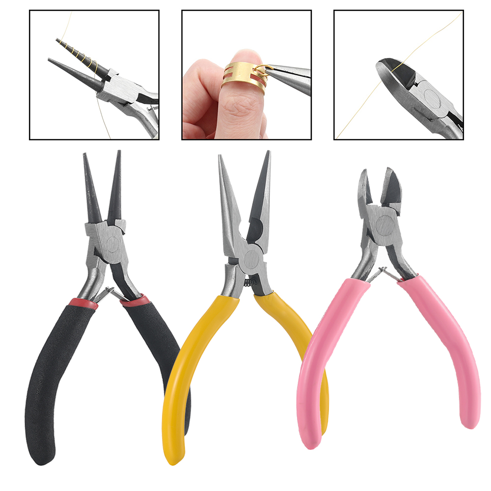 3pcs/Set 3 Styles Jewelry Plie - Jewelry Making Loop Pliers 评论和价格