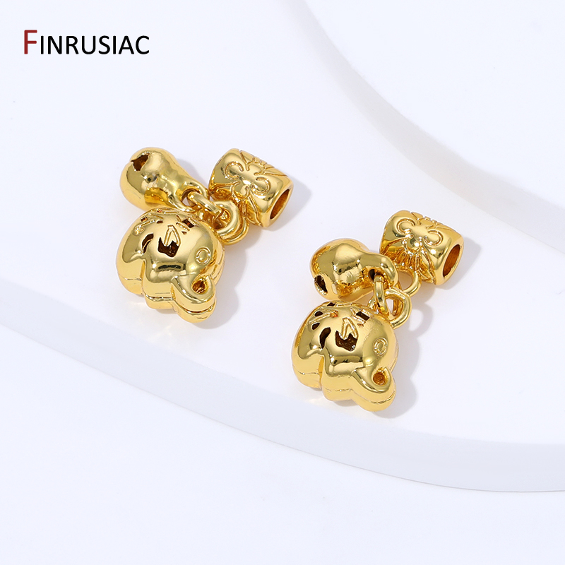 18K Gold Plated Brass Pendant  - Jewelry Making Youtube 评论和价格