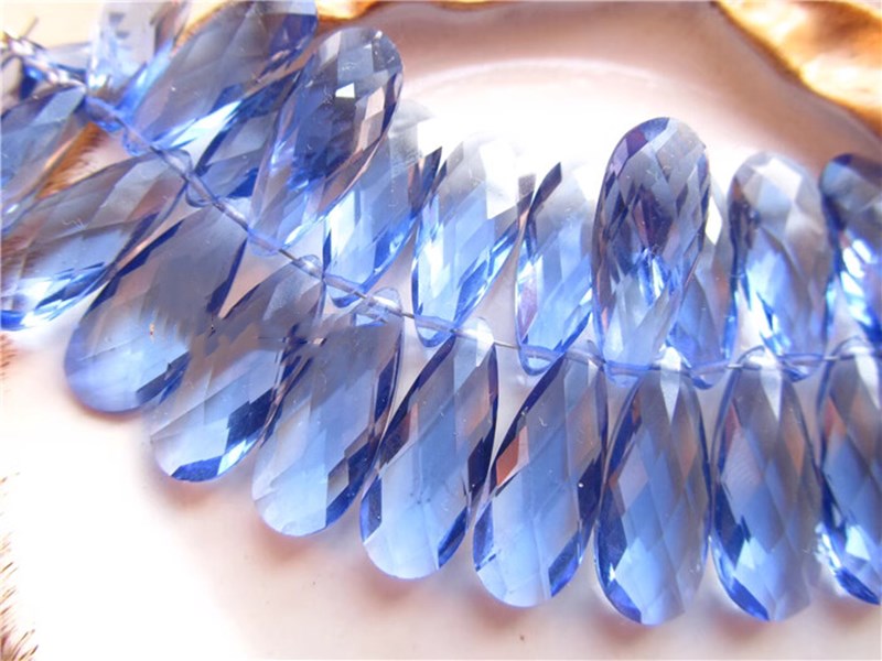 2Pieces Loose Beads London Blu - Jewelry Making London 评论和价格